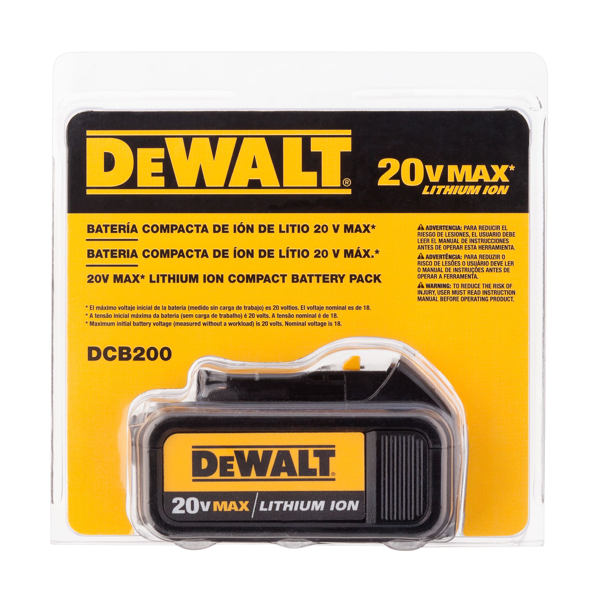 Bater a ION LI 20V MAX 3.0Ah DEWALT